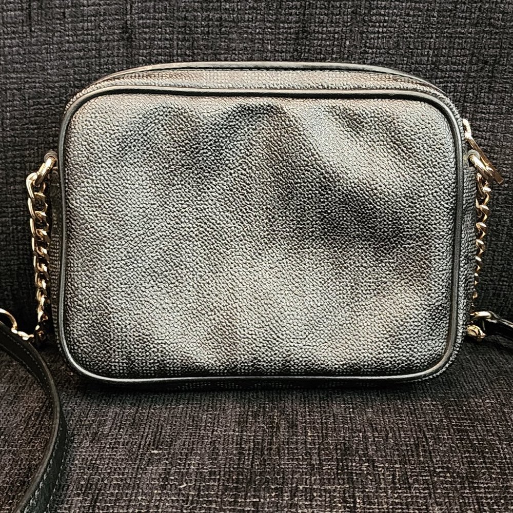 Michael Kors Black Jet Set Monogram Crossbody Bag - Picture 3 of 6
